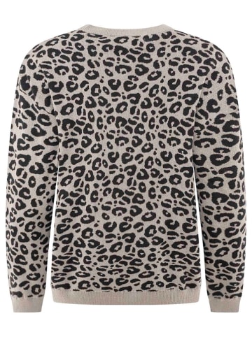 Zwillingsherz Pullover " Gestrickter-Leo" in Grau