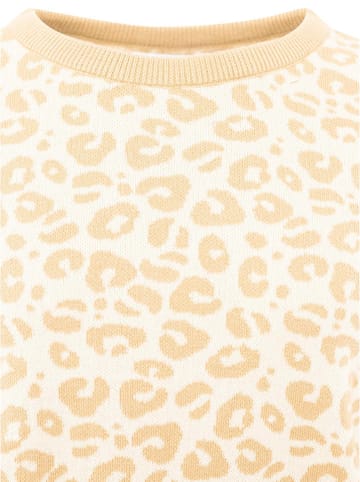 Zwillingsherz Pullover " Gestrickter-Leo" in Beige