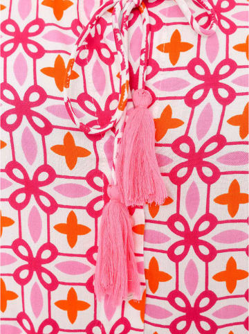 Zwillingsherz Kleid "Grafisch Classic" in Rosa/ Pink