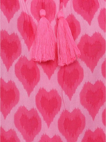 Zwillingsherz Bluse "Sandra" in Pink