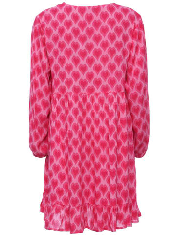 Zwillingsherz Kleid "Sabrina" in Pink