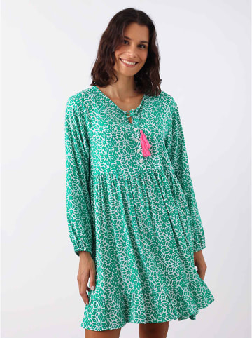 Zwillingsherz Sukienka "Melody" w kolorze turkusowym