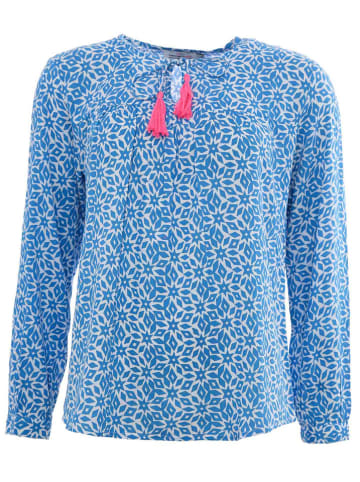 Zwillingsherz Blouse "Irma" blauw