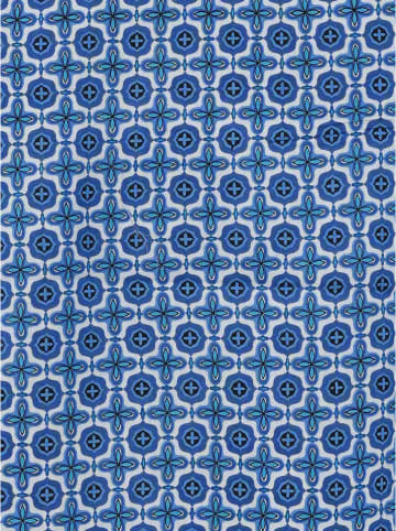 Zwillingsherz Bluse "Yumi" in Blau