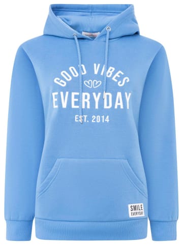 Zwillingsherz Hoodie "Everyday" in Hellblau