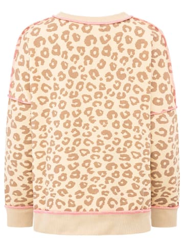 Zwillingsherz Bluza "Soft Leo" w kolorze beżowym