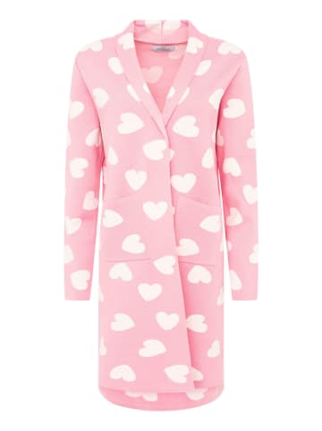 Zwillingsherz Vest lichtroze