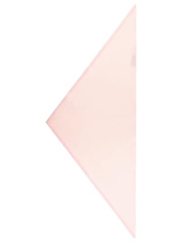 Zwillingsherz Kaschmir-Halstuch in Rosa - (L)85 x (B)35 cm