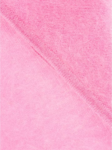 Zwillingsherz Kaschmir-Halstuch in Pink - (L)85 x (B)35 cm