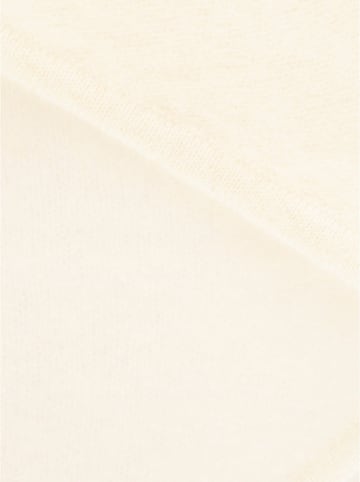 Zwillingsherz Kaschmir-Halstuch in Creme - (L)85 x (B)35 cm