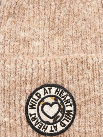 Zwillingsherz Muts "Wild at Heart" beige