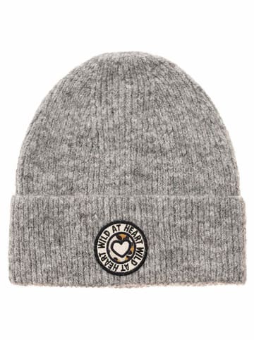 Zwillingsherz Muts "Wild at Heart" grijs