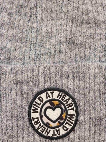 Zwillingsherz Muts "Wild at Heart" grijs