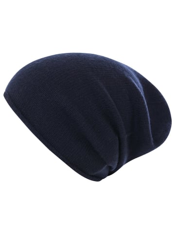 Zwillingsherz Kasjmieren beanie donkerblauw