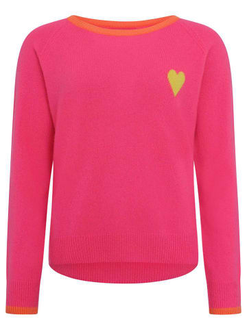 Zwillingsherz Kasjmieren trui roze