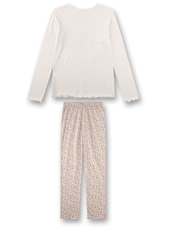 Sanetta Pyjama in Weiß