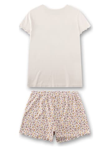Sanetta Pyjama in Weiß
