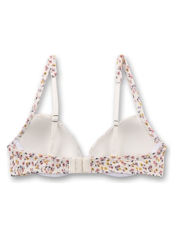 Sanetta Schalen-BH in Weiß/ Bunt