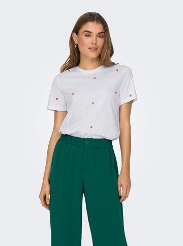 ONLY Shirt in Weiß