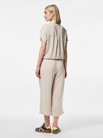 Pieces Blouse "Pia" zandkleurig