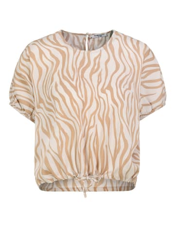 Sublevel Blouse lichtbruin/wit