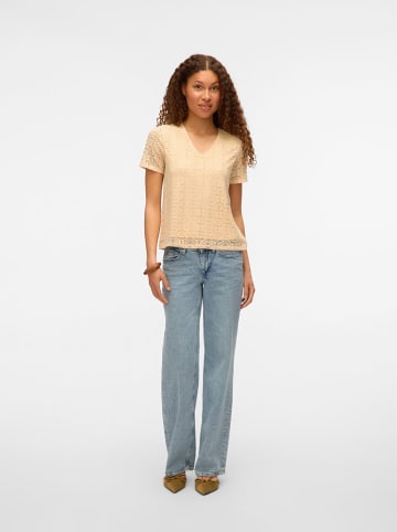 Vero Moda Bluzka w kolorze kremowym