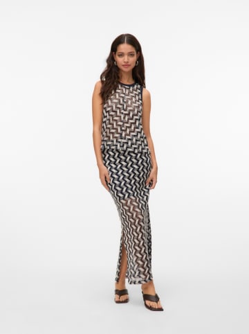 Vero Moda Top w kolorze granatowym