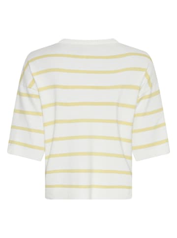 MOSS COPENHAGEN Shirt geel/wit