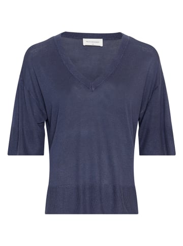 MOSS COPENHAGEN Bluse in Dunkelblau