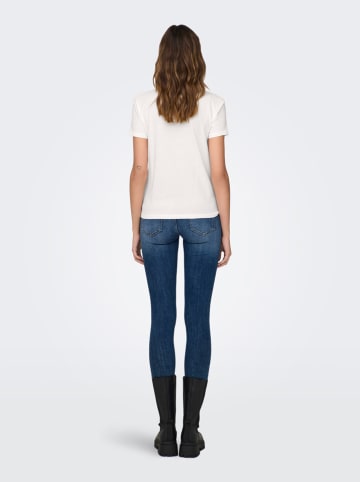 JDY Koszulka w kolorze kremowym