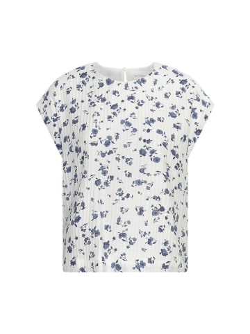 MOSS COPENHAGEN Shirt "Falisha" crème/donkerblauw