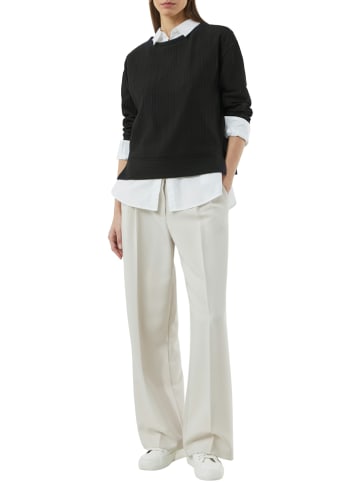 comma Bluse in Schwarz