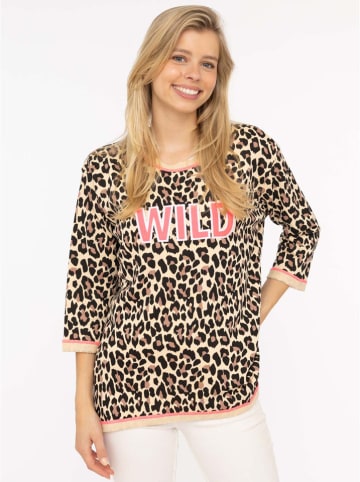 Zwillingsherz Longsleeve "WILD" meerkleurig