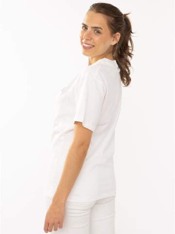 Zwillingsherz Shirt "Dackel" in Weiß