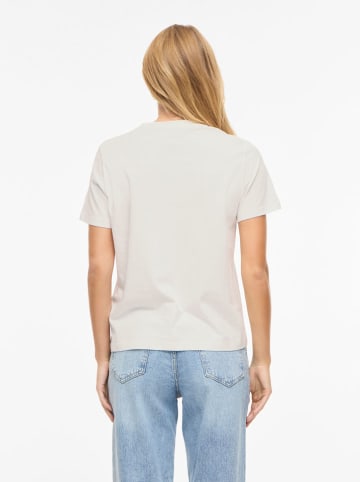 Vila Shirt "Visybilla" in Weiß/ Rot