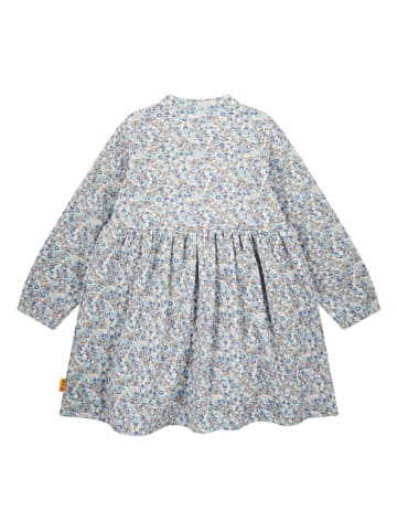 Steiff Kleid in Hellblau/ Beige
