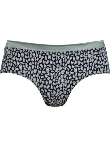 Naturana Slip donkerblauw/mintgroen