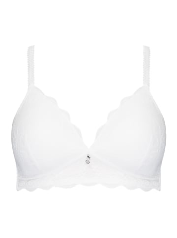 Naturana Bügelloser BH in Weiß