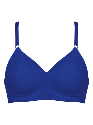 Naturana Bügelloser BH in Blau