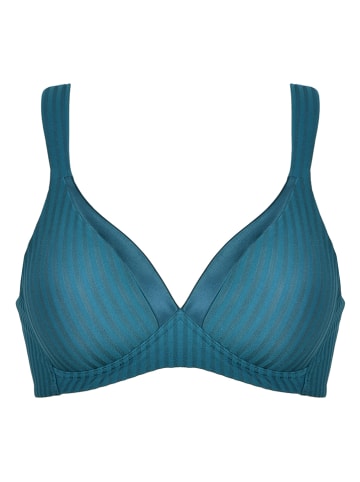 Naturana Bügelloser BH in Petrol