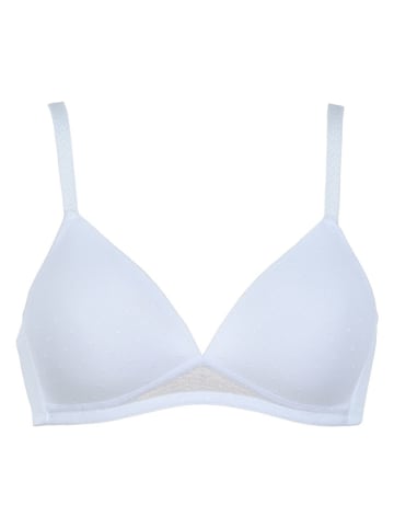 Naturana Bügelloser Schalen-BH in Weiß