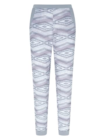 Naturana Sweathose in Grau/ Lila