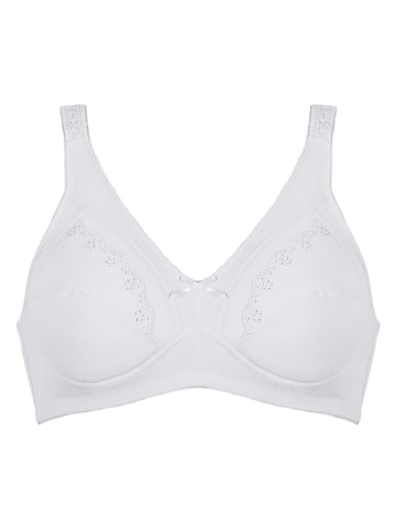 Naturana Bügelloser BH in Weiß
