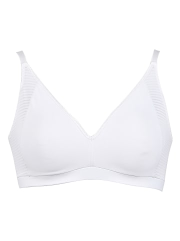 Naturana Bügelloser BH in Weiß