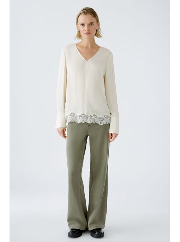 Oui Bluse in Creme