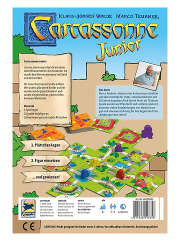 Asmodee Brettspiel "Carcassonne Junior" - ab 4 Jahren