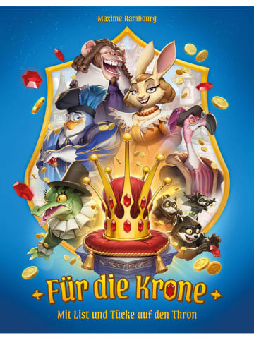 Asmodee Familienspiel "Für die Krone" - ab 8 Jahren