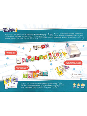 Asmodee Brettspiel "Stickers" - ab 8 Jahren