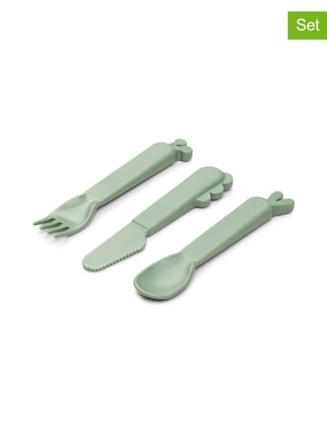 done by deer 3-częściowy zestaw "Deer" w kolorze zielonym