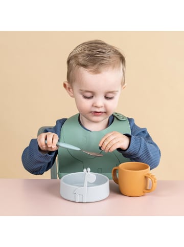 done by deer 2er-Set: Silikon-Lätzchen "Elphee" in Grün